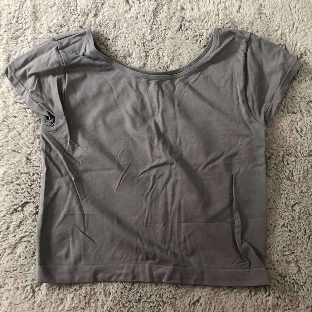 Free people crop shirt